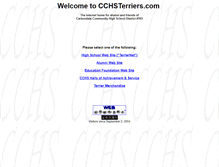 Tablet Screenshot of cchsterriers.com